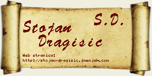 Stojan Dragišić vizit kartica